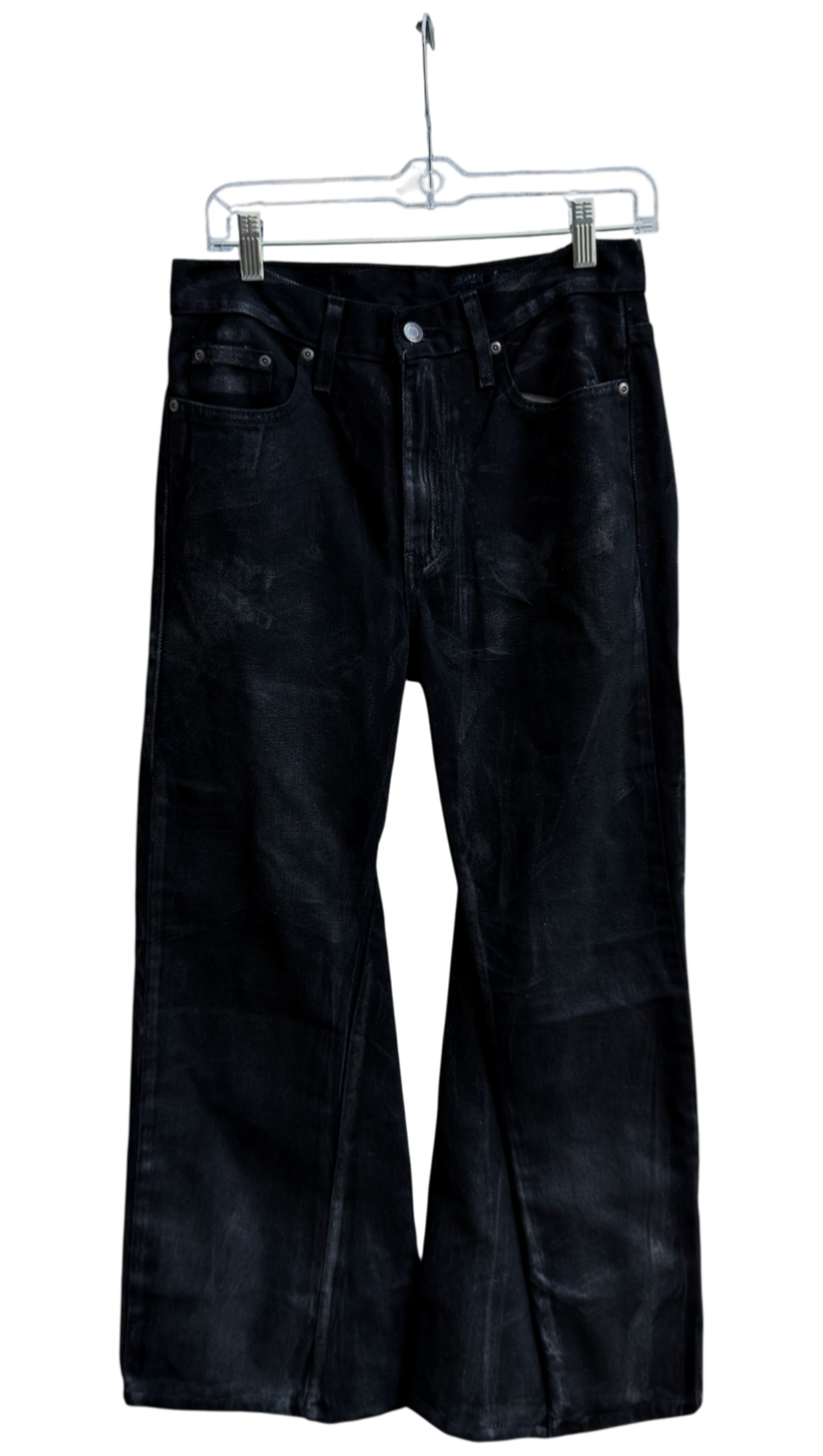 waxed denim (flared) - WithoutSaint