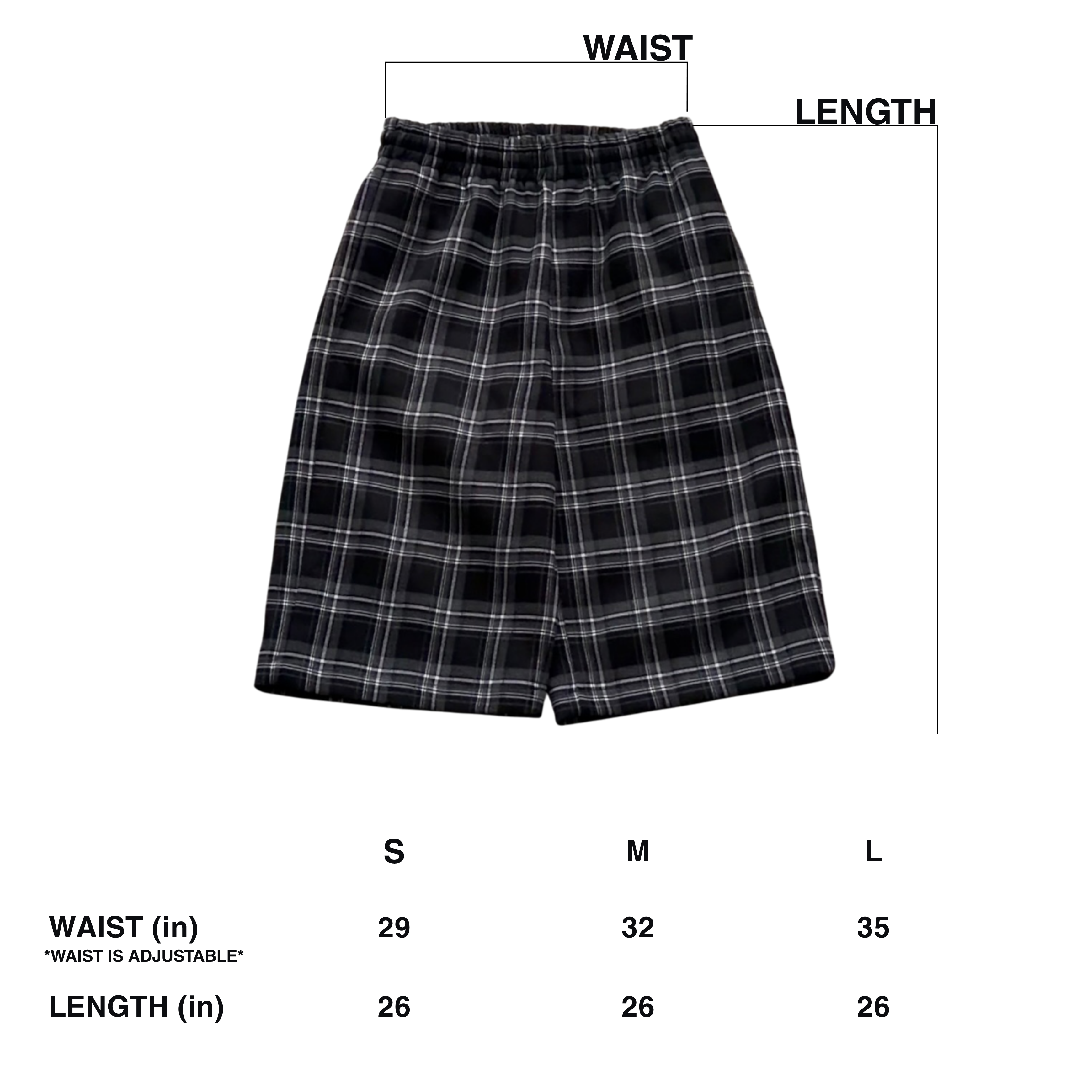 "SoCal" 3/4 shorts